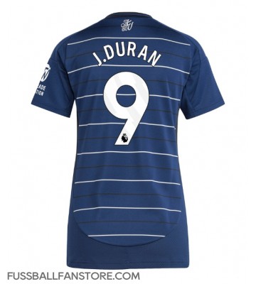 Aston Villa Jhon Duran #9 Replik 3rd trikot Damen 2024-25 Kurzarm